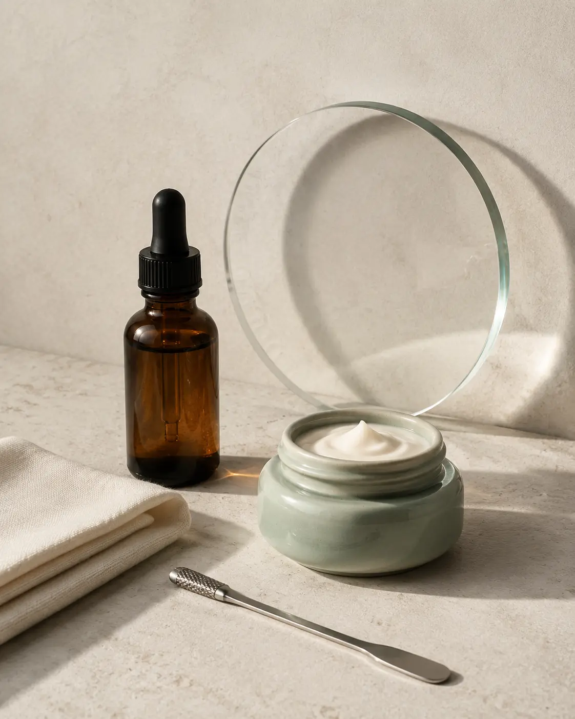 Editoriale Beauty-Aufnahme